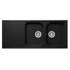 Chậu đá màu đen Häfele 1160mm HS18-GED2R80 570.35.360