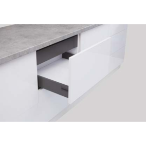 Ray hộp Alto-S giảm chấn màu xám đậm chiều cao 80mm Hafele 552.35.365