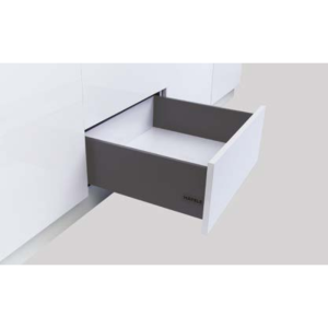 Ray hộp Alto-S màu xám đậm, cơ cấu giảm chấn, chiều cao 170mm Hafele