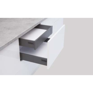 Ray hộp Inner Alto-S màu xám đậm, chiều cao 80mm Hafele