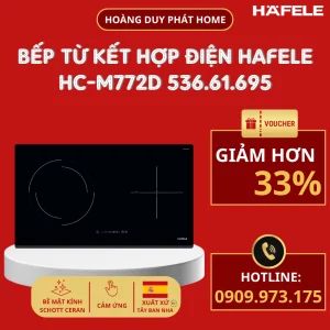 Bếp từ kết hợp điện Hafele HC-M772D 536.61.695