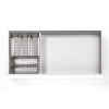 Bộ khay chia ngăn kéo Inox rộng 500mm