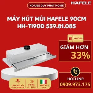Máy hút mùi âm tủ 90cm Hafele HH-TI90D 539.81.085