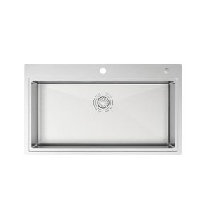 Chậu Inox Hafele 860mm HS24-SSN1S-8650 567.20.637 image 3